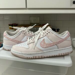 Pink paisley Nike dunks